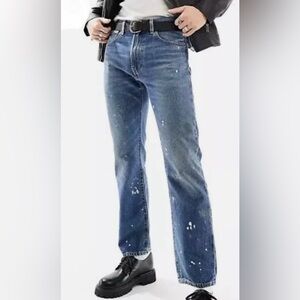Levi's 1961 551Z 
Paint splatter Denim Jeans